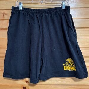 USMC 2007 Casual Black Men's Shorts XL